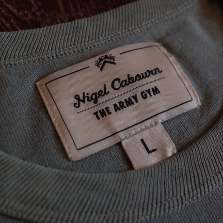 NIGEL CABOURN  THE ARMY GYM  “J-3 MILITARY TEE”