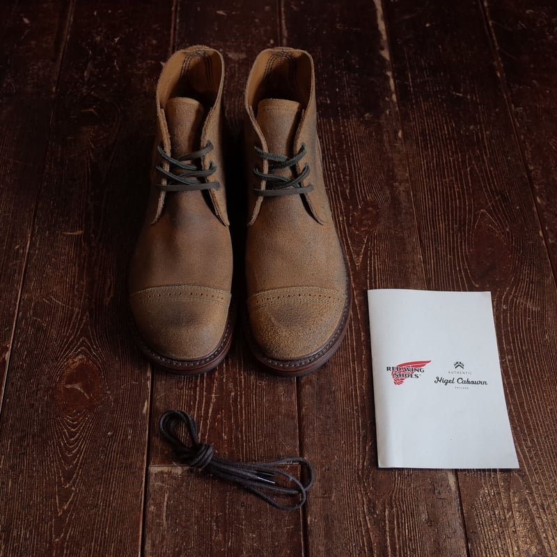 RED WING × NIGEL CABOURN MUNSON B-5 CHUKKA | M