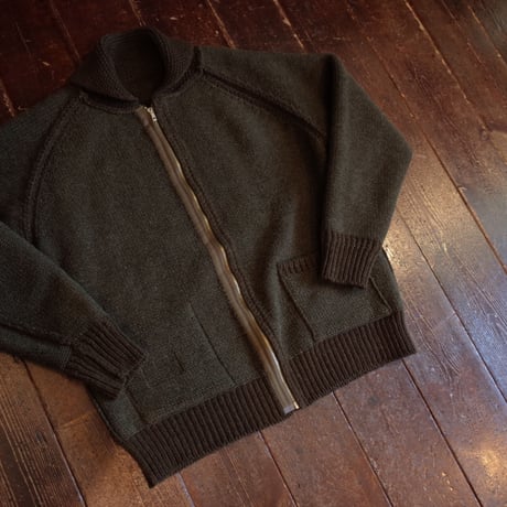 Nigel Cabourn    40'S USAF ZIP CARDIGAN C2 TYPE