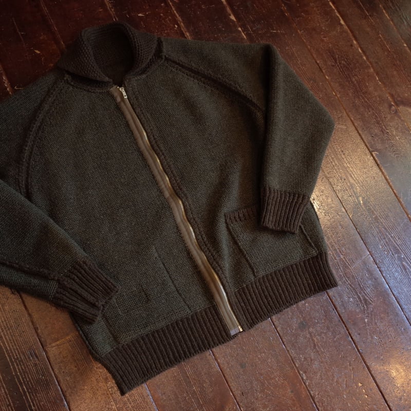 Nigel Cabourn カーディガン 46 オリーブグリーン Nigel Cabourn カーディガン 46 オリーブグリーン