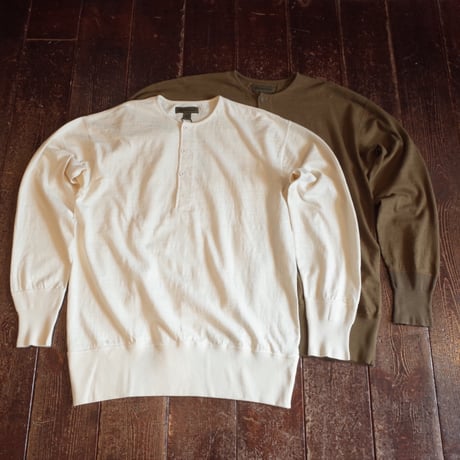 Nigel Cabourn   50s HENLEY NECK SHIRT
