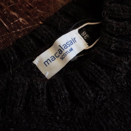 macalastair  CREWNECK SWEATER WOOL