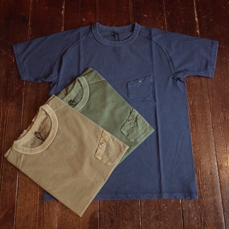 Nigel cabourn   NEW BASIC T-SHIRTS "PIGMENT"