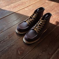 RED WING  #8847  6" CLASSIC MOC  "EXCALIBUR"  BLACK CHERRY