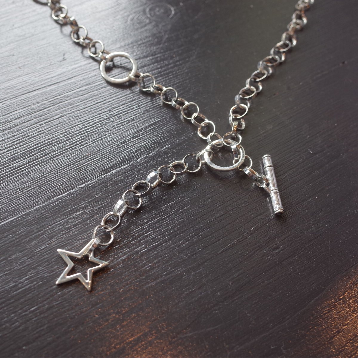 値下げ！美品　ブルーナボイン　七夕ネックレス　シルバー 値下げ！美品ブルーナボイン七夕ネックレスシルバー