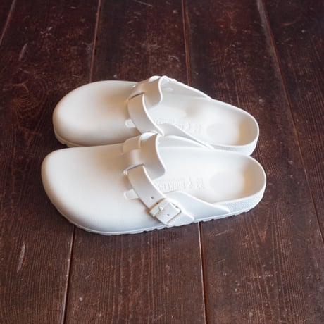 BIRKENSTOCK  BOSTON "EVA"  Eggshell