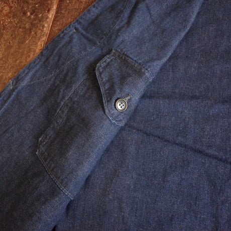 Post O' Alls  #3503 - 8DI  DEE Vest 2  8oz Denim Indigo Deep Wash