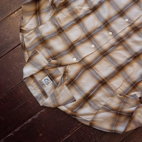 orSlow  OMBRE CHECK SHIRT