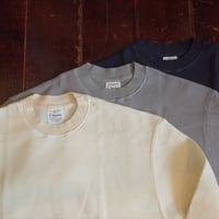 Yonetomi   NEW BASIC GARMENT DYE T-SHIRT (LONG SLEEVE)
