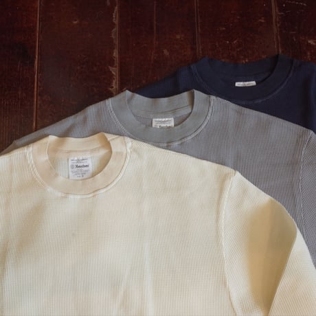 Yonetomi   NEW BASIC GARMENT DYE T-SHIRT (LONG SLEEVE)
