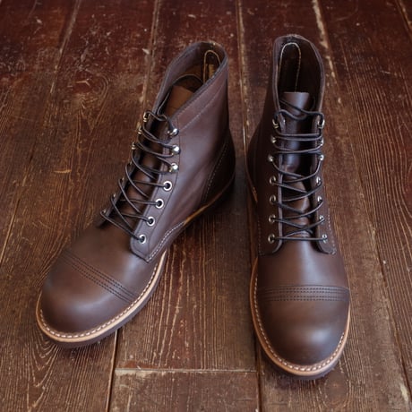 RED WING   #8111  "IRON RANGER"  Amber Harness
