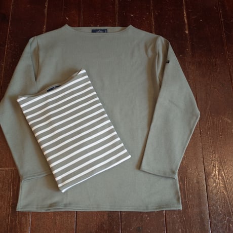 SAINT JAMES   OUESSANT "SOLID" #OLIVE