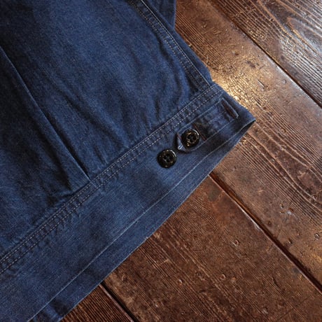*A VONTADE  Denim ZIP Jacket  10oz Selvdge Denim