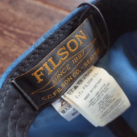 FILSON  TRUCKER CAP LOGO