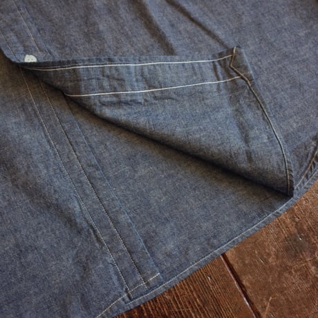 Post O' Alls  #1283 POST BD2  classic chambray & light denim