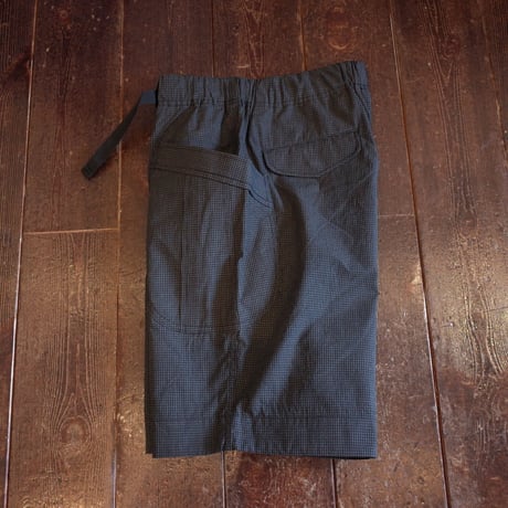 *A VONTADE  Fatigue Shorts / BLACK PLAID