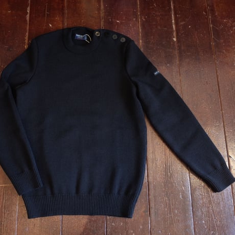 SAINT JAMES   CANCALE / PLAIN BUTTON SWEATER
