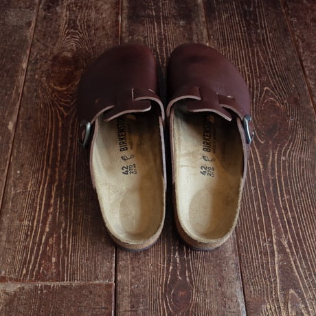 BIRKENSTOCK  BOSTON  VINTAGE WOOD ROAST