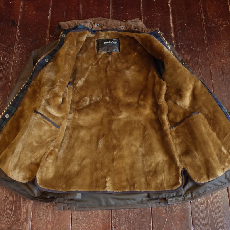 BARBOUR (バブアー) SL FUR LINER 38 Barbour｜ジップアップ ライナー ベスト “SL Fur Liner” mli0035