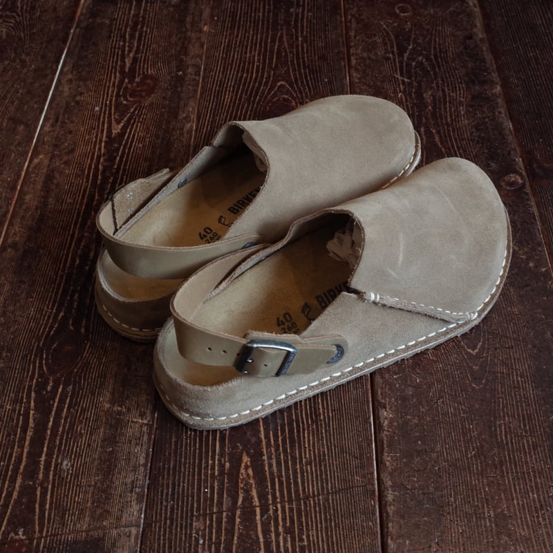 Birkenstock スエード グレー サンダル BIRKENSTOCK サンダル スエード 26.0cm グレー BIRKENSTOCK◇サンダル