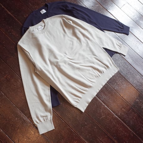 Yonetomi  HIGH TWIST COTTON KNIT P/O