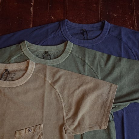Nigel cabourn   NEW BASIC T-SHIRTS "PIGMENT"