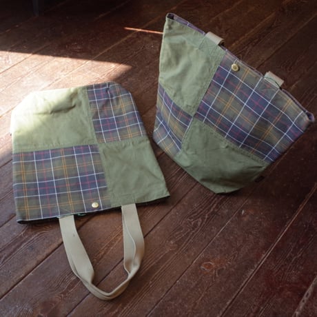 Barbour  Transport Patchwork Tote Bag