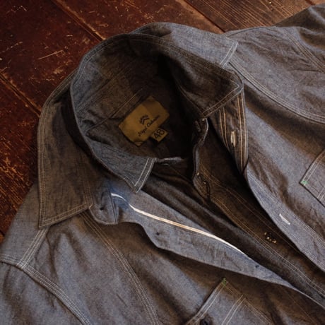 Nigel Cabourn  NEW MEDICAL SHIRT - BLACK