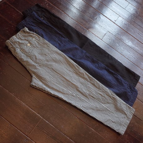 *A VONTADE  Mil. Easy Pants  INDIGO HICKORY