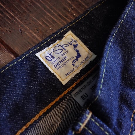 orSlow  #107  IVY FIT SELVEDGE DENIM ONE WASH