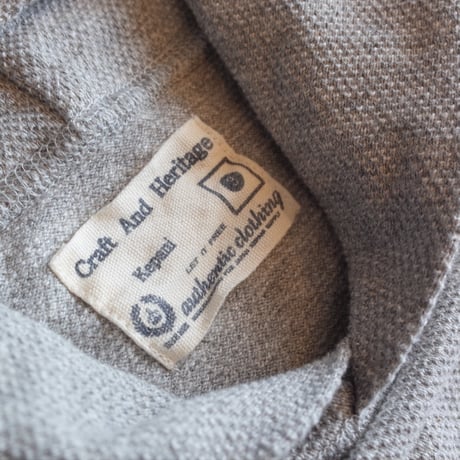 KEPANI  ”RAFFY HEAVY WEIGHT PIQUE”  SHORT SLEEVE HOODIES