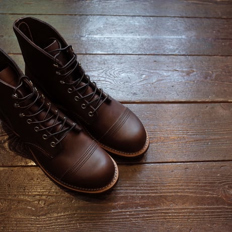 RED WING   #8111  "IRON RANGER"  Amber Harness