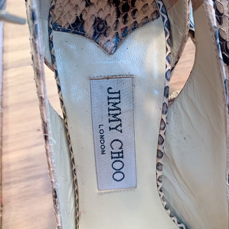 ジミーチュウ(JIMMY CHOO)パイソンヒール👠(USED) &スペシャル撮り下ろしPhoto