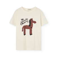 【The Animals Observatory】ROOSTER KID T-SHIRT Raw White
