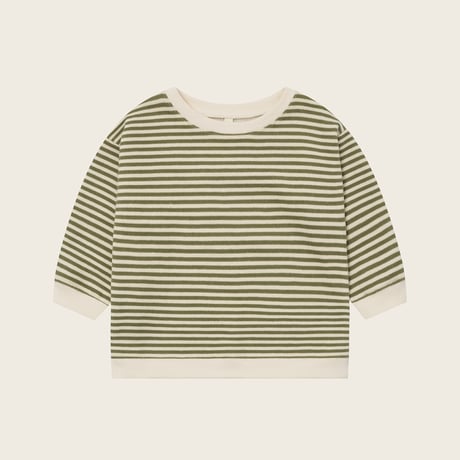 【organic zoo】Fern Stripes Sweatshirt