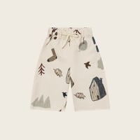 【organic zoo】Cosy Wild Wide Leg Pants Undyed
