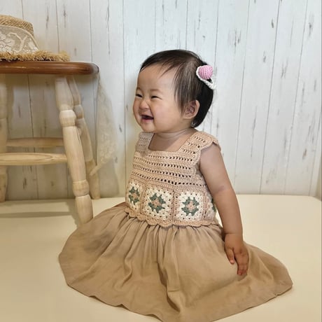 予約【babytoly 】 la peria vest /long version