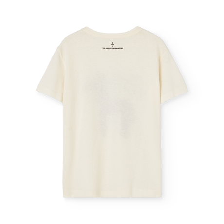 【The Animals Observatory】ROOSTER KID T-SHIRT Raw White