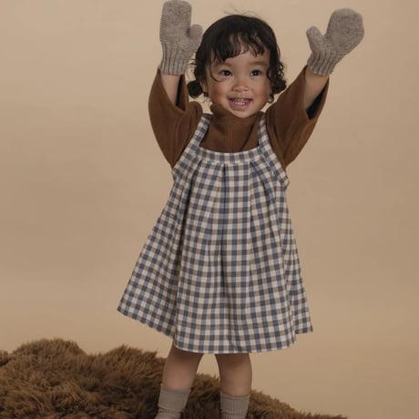 【organic zoo】Shoreline Gingham Tribe Skirt