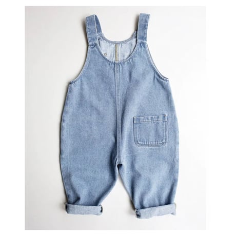 【The Simple Folk】The Oversized Denim Dungaree