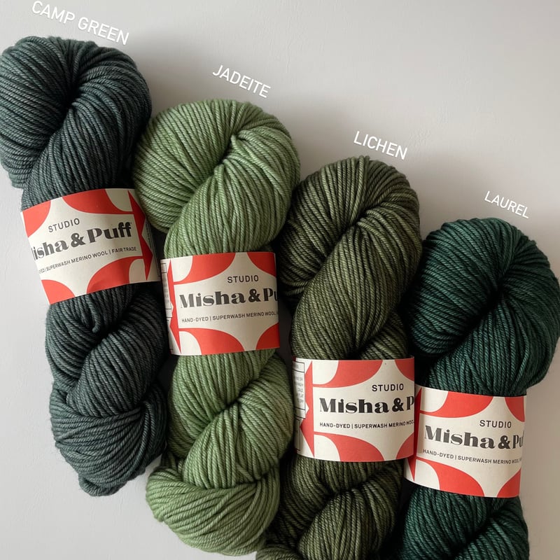 Studio Misha & Puff 】LICHEN / Merino Wool | lana