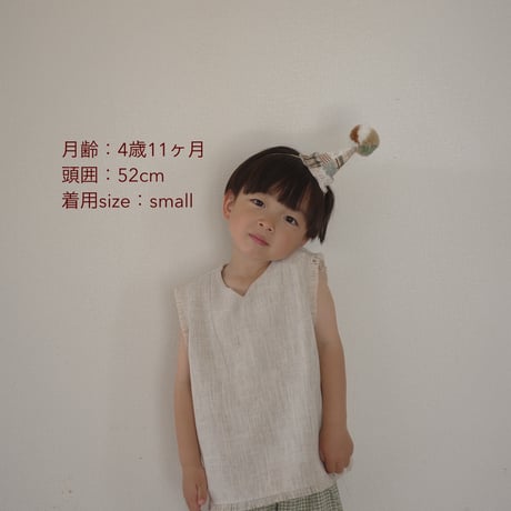 【kruhitkalove】Patchwork Flowers Cotton Party Hat / Green