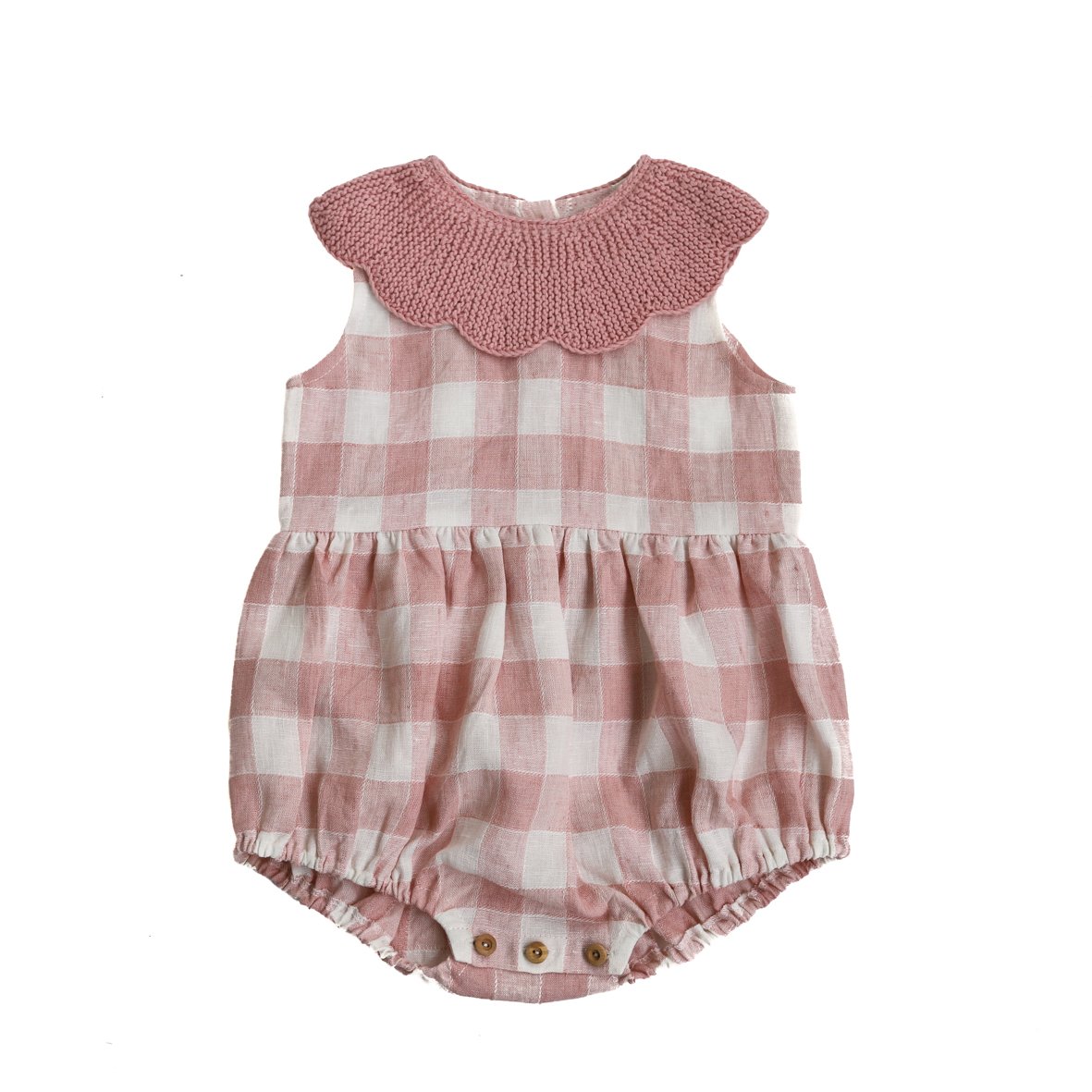 kalinka Cordelia Romper Natural ロンパース-