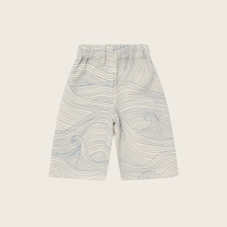 【organic zoo】Seascape Wide Leg Pants Undyed