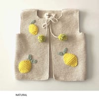 予約【babytoly】felice lemons vest