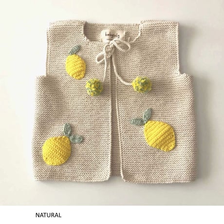 予約【babytoly】felice lemons vest