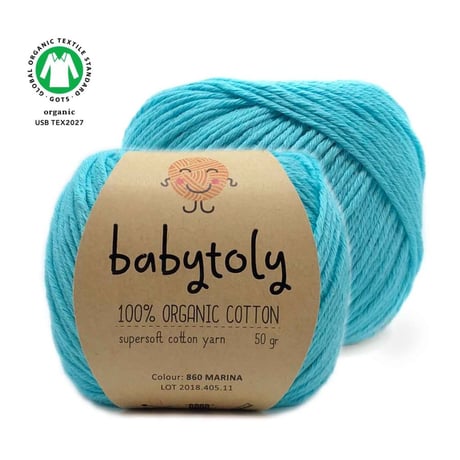 予約【babytol】MARINA//Organic cotton yarns