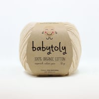 【babytoly】NATURAL//Organic cotton yarns