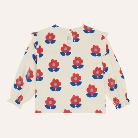 【the campamento】BIG FLOWERS BLOUSE