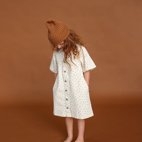 【grown】Collar Dress - Garden